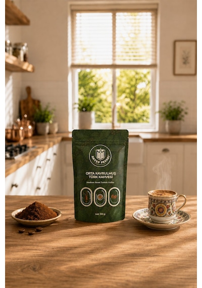 Türk Kahvesi-orta Kavrulmuş-100 Gr X 2 Adet