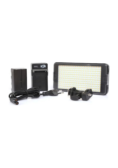 Fototekfotograf Pro Led-228 Sürekli Işık 228 Led Video Işık Kamera Çekim Işığı Batarya Ve Şarj