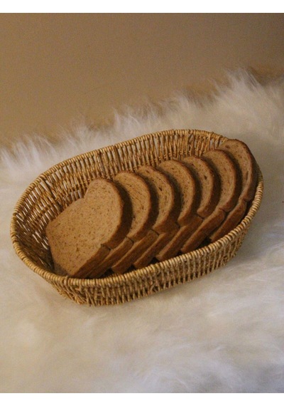 Hasır Rattan Oval Geniş Ekmek Sepeti Diğer