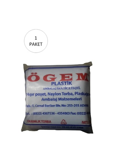Jenerik Bakkaliye Naylon Torba Yarımlık 14x27 Cm 1 Kg 1 Paket Takriben 360 Adet