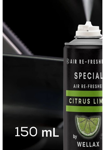 Koku  Klima Bombası Dezenfektan Sprey 150 Ml, Temizleyici Tazeleyici Citrus Lime