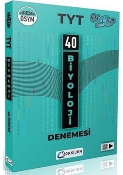 TYT Biyoloji 40 Branş Denemesi -  Oksijen Yayınları