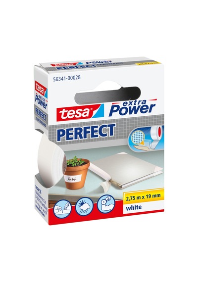 Tesa Ekstra Power Kusursuz Tamir Bandı, Beyaz