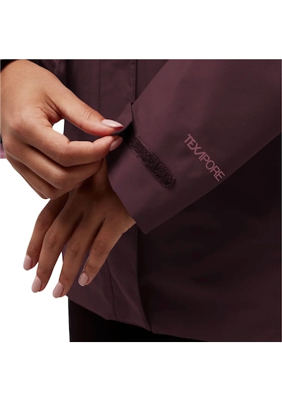 Jack Wolfskın Jack Wolfskin Rotwand 3in1 Kadın Mor Outdoor Ceketi I0116 Mürdüm