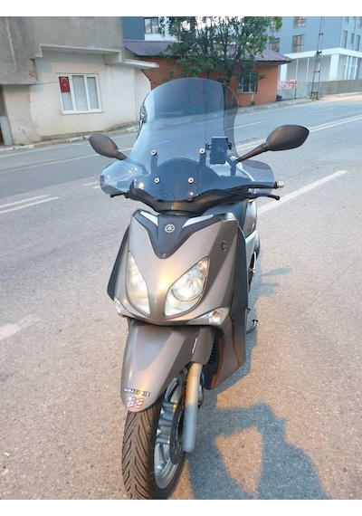 Motocam Yamaha Xcity 250 Ön Cam 2011-2016 Model 50cm Füme Renkli 4mm Elcikli