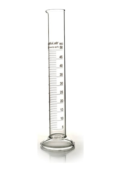 Dereceli Silindir (50 Ml. 1/2 Böl. Cam) Mezur