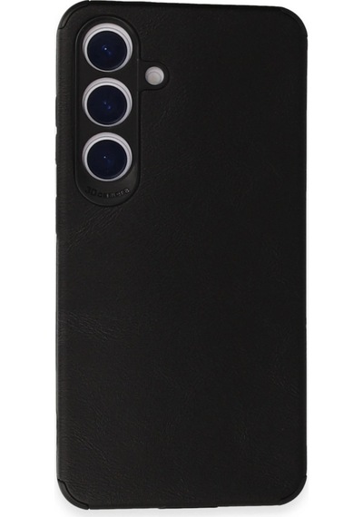Samsung Galaxy S24 Kılıf Loop Deri Silikon - Siyah