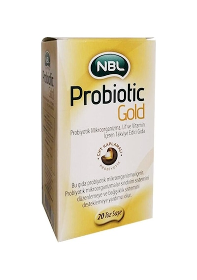 Probiotic Gold Takviye Edici Gıda 20 Toz Saşe