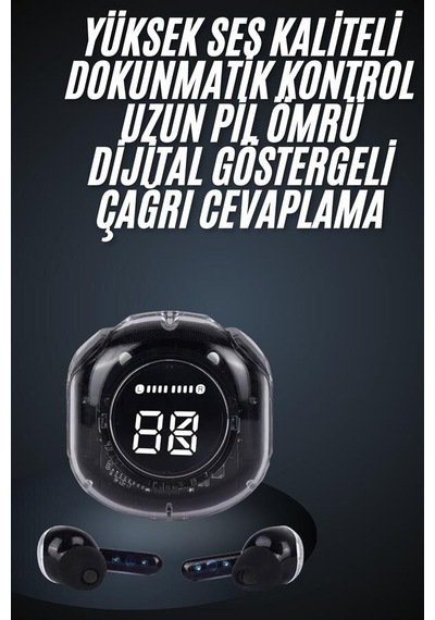 Kablosuz Bluetooth Kulaklık Hifi Ses Kalitesi Ve Mikrofonlu 1