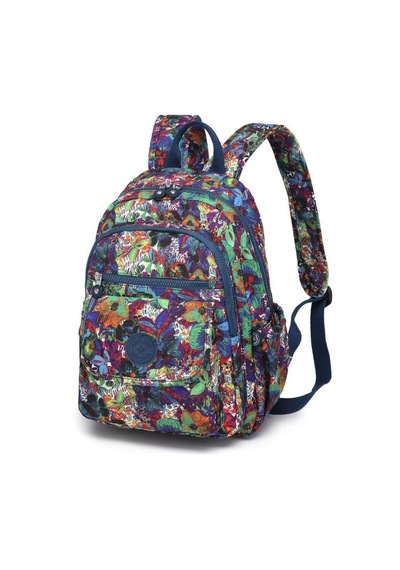 Orta Boy Kadın Sırt Çantası Smart Bags Krinkıl Kumaş 1187 Petunia