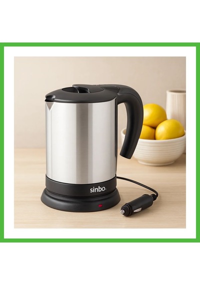 Vaveni Araç İçi Kettle 24v 0.8l Paslanmaz Çelik 200w Arz
