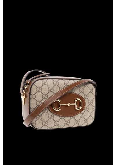 Gucci Small Horsebit 1955 Shoulder Bag Brown Kahverengi