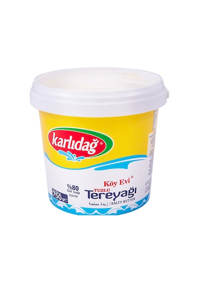 Karlıdağ Köy Evi Tuzlu Tereyağı 750 G