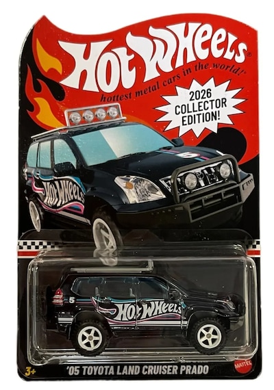 Hot Wheels 05 Toyota Land Cruiser Prado Koruma Kabı Dahil Çok Renkli