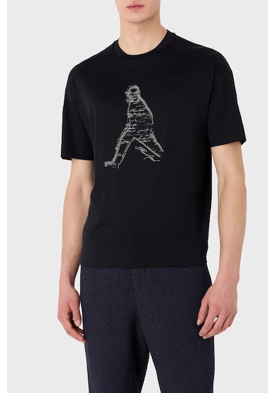 Emporio Armani Erkek T Shirt 3r1tt9 1juvz 0920 Lacivert