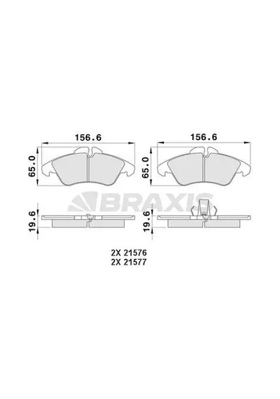 Braxıs Aa0118 On Fren Balatasi 2d0698151 2d0698151c A0024203920