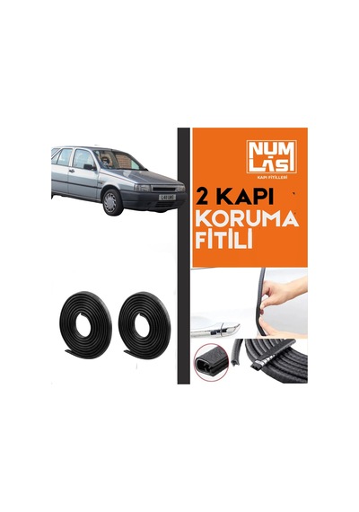 Fiat Tipo İki Kapı Koruma Fitili Siyah Renk Numlas-a Kalite-nm2581