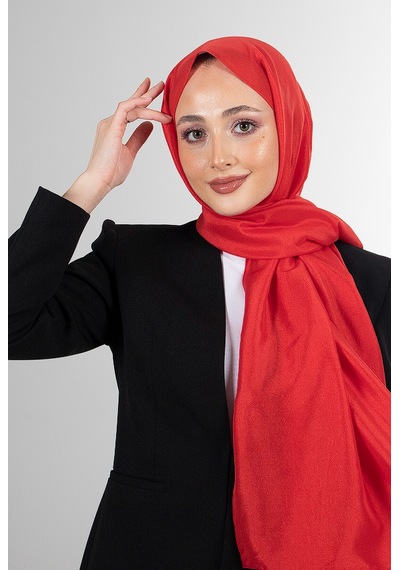 Harem Scarf Brisa Vual Şal Kırmızı Çok Renkli