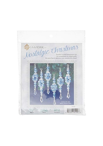 Beaded Crystal Ornament Kit-blue Crystal Ice Drops -nchbok-022 Diğer