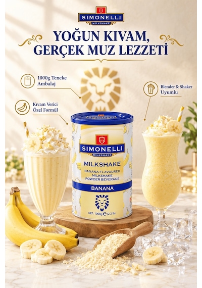 Simonelli Muzlu Milkshake 1 KG