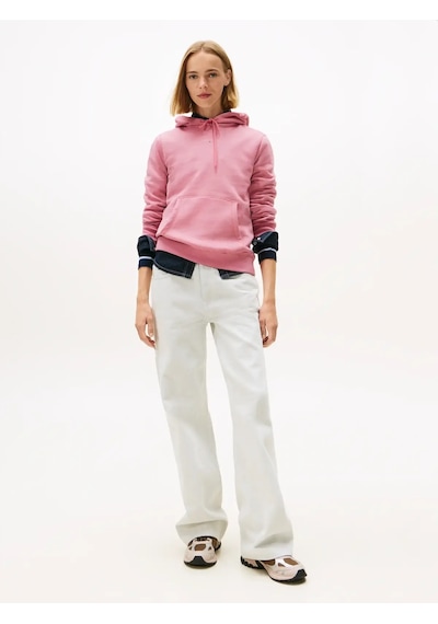 Tommy Hilfiger Tjw Reg Lınear Hoodı, Thc Pembe Kadın Hoodie