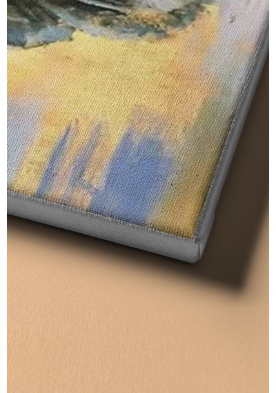 Webstyle Sayılarla Boyama Seti Kasnaklı Beyaz Çiçek 50 X 65 Cm