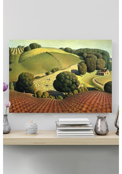Young Corngrant - Grant Wood Sanatsal Poster