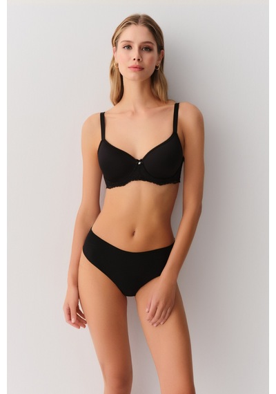 Suwen Invisible Lazer Kesim Brazilian Slip Sw9937012 Siyah