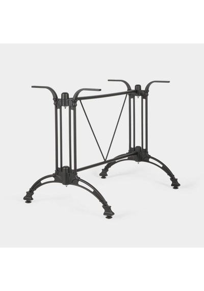 Astor Kral Ma 120 Çiftli Masa Ayak G 96 X D 64 X Y 71 Cm Alüminyum Yüksek Basınçlı Döküm Siyah