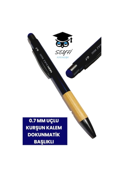 0.7 Mm Versatil Uçlu Kurşun Kalem Dokunmatik Başlıklı Tablet Ve Telefonlar İçin Uygun Noki Suez Lacivert