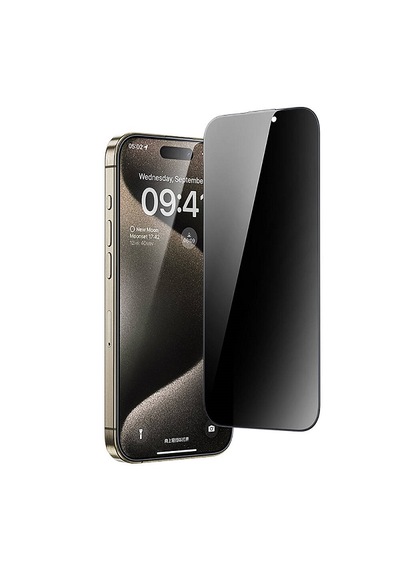 Apple Uyumlu iPhone 18 Pro Max Tam Kaplama Hayalet Ekran Koruyucu Gizlilik Privacy Cam