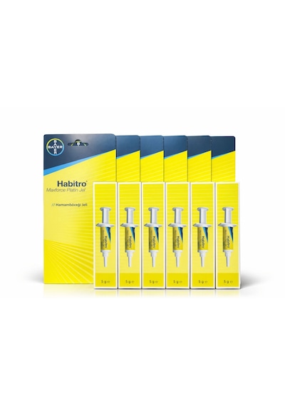 Habitro Maxforce Platin Jel Hamamböceği Öldürücü 6x5 Gr Profesyonel Hamam Böceği Jel