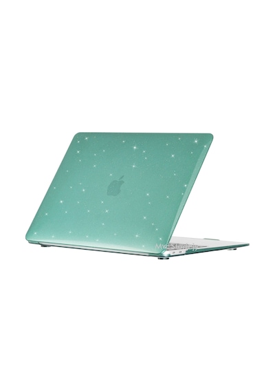 Apple Uyumlu MacBook Air M1 Kılıf 13inç Simli Kristal Parlak Touchıd'li M1 Air A2337 A2179 A1932 İle Şeffaf