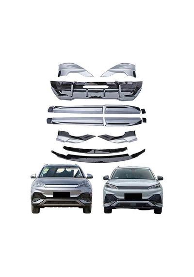 Autogp Byd Atto 3 Body Kit Tampon Ekleri Seti Pianoblack