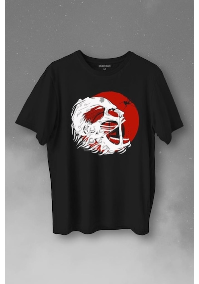 Attack Of Tittan Anime Japanese Japonca Dizi Baskılı Tişört Unisex T-shirt 001 Attack Of Tittan Anime Japanese Japonca Dizi Baskılı Tişört Unisex T-shirt 001