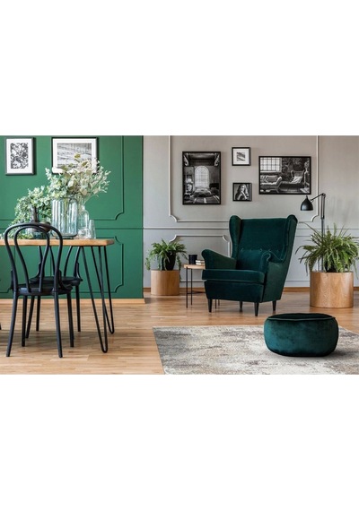 Hoom Rugs Franko Fs 05 Stone Viskon & Akrilik Yüksek Dokulu Modern Salon Halısı Taş