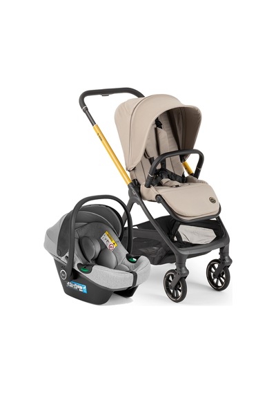 Bagi S500 Autofold Travel Sistem Bebek Arabası Light Brown Grey