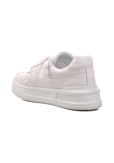 Ayakmod Premium 1306 Beyaz Cilt Erkek Sneaker 001