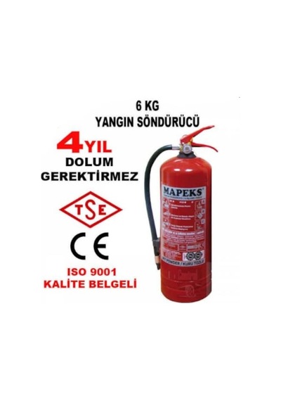 Kkt Yangın Söndürücü 6 KG