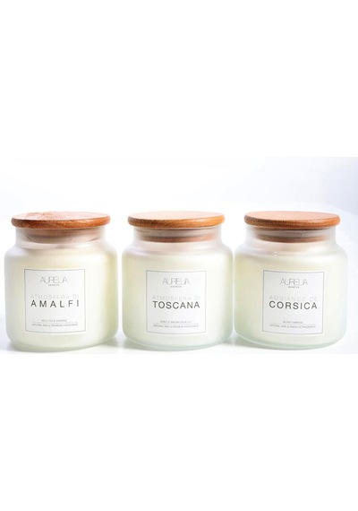 Aurelia Geneve Ambiance De Corsica - Musky Mimosa - Mimoza & Misk Kokulu Mum - 450 G