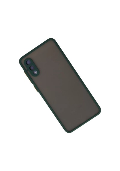 Newface Samsung Galaxy A02 Kılıf Montreal Silikon Kapak - Yeşil