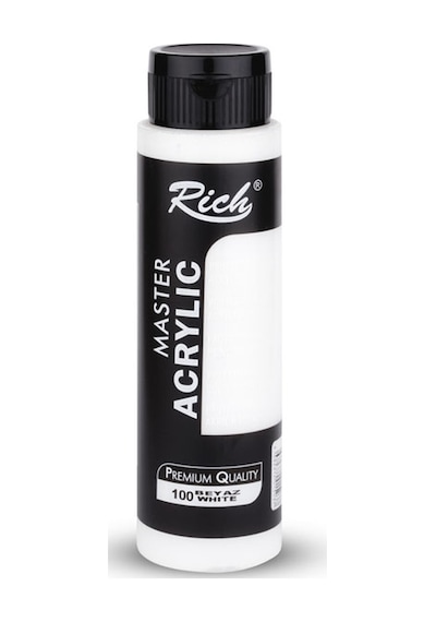 Rich Master Akrilik Boya 500Cc - Beyaz 100