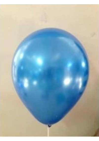 50 Adet Metalik Lacivert. Parlak Koyu Mavi Balonlar Doğum Günü