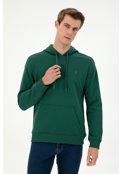 U.s. Polo Assn. Erkek Koyu Yeşil Sweatshirt 50298271-vr079 Koyu Yeşil