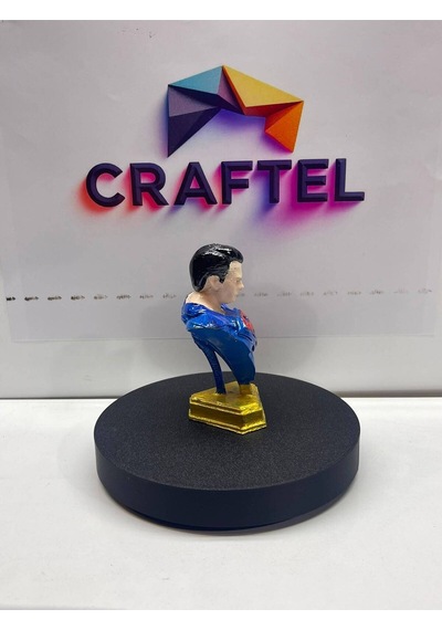 Superman Büst 10 Cm Koleksiyonluk Kahraman Figürü