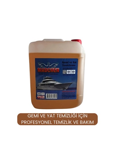 Deniz Aracı Yat Deri Koltuk Temizleme Kimyasalı 5 Lt