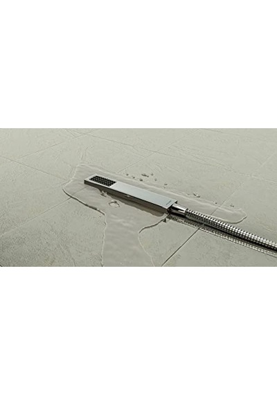 Fause El Duş Başlığı Pirinç Metal Kare Ke102 Çok Renkli