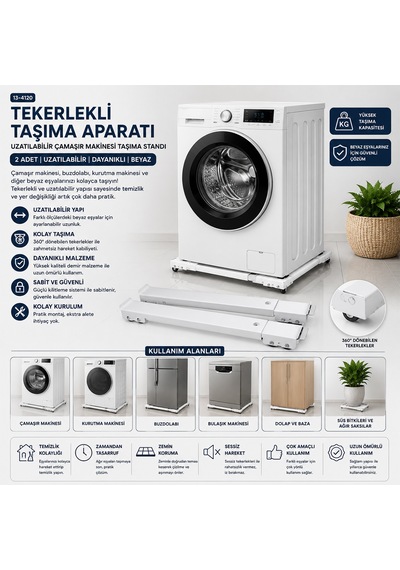 Tekerlekli Taşıma Aparatı Çeksür Ayarlanabilir