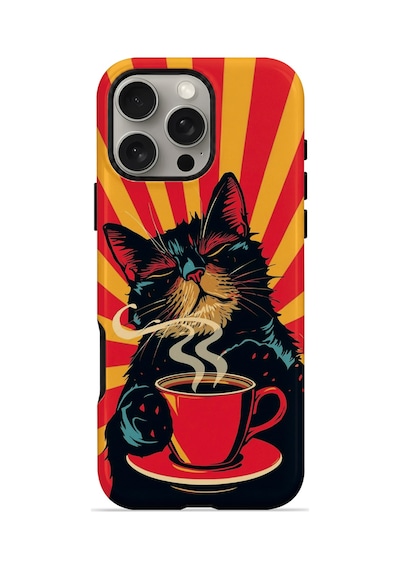 Velvoria Valestra Kahve Molası Kedi Apple Apple iPhone Uyumlu 16 Pro Max Darbe Korumalı Kılıf Valestra Select - Kahve Molası Kedi Velvoria Valestra Kahve Molası Kedi Apple Apple iPhone Uyumlu 16 Pro Max Darbe Korumalı Kılıf Valestra Select - Kahve Molası Kedi