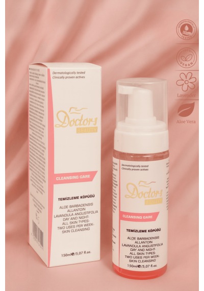 Doctor's Beauty Aloe Vera & Lavanta Özlü Yüz Temizleme Köpüğü 150 ML